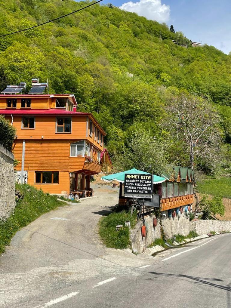 Bizim O'Ra Kueme Evleri & Bungalov Macka Exterior foto